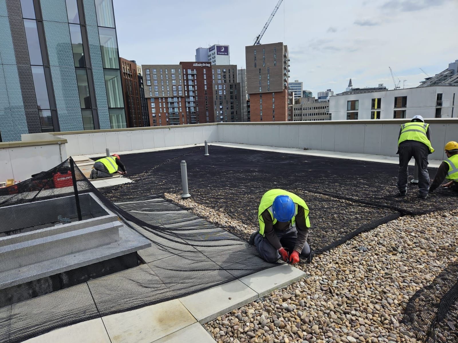 Bird Netting Install