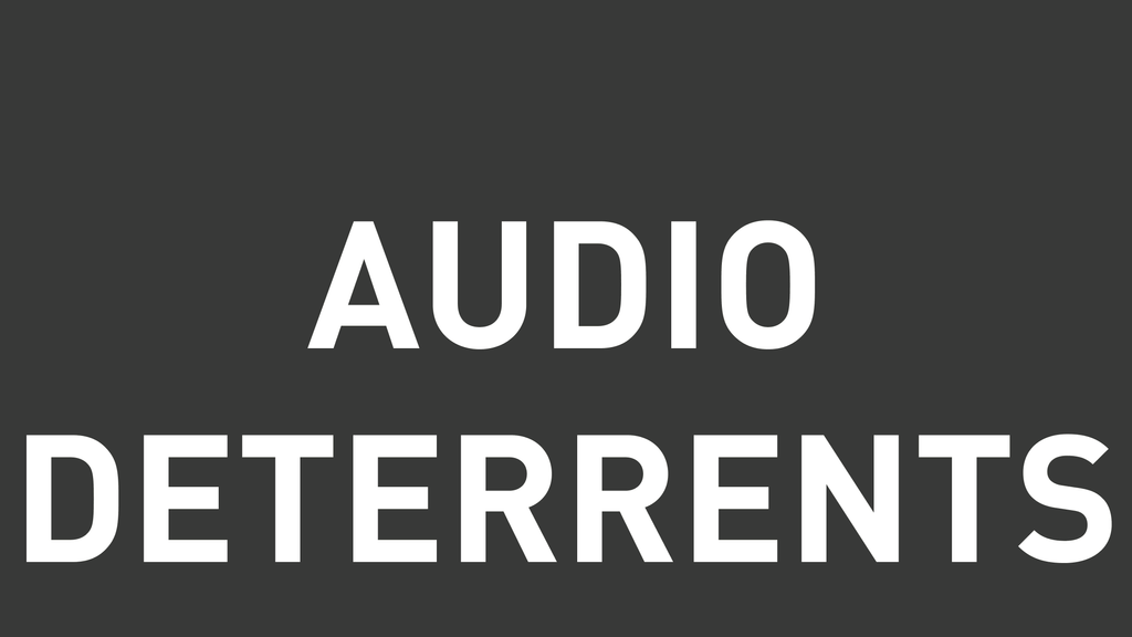 Audio Deterrents