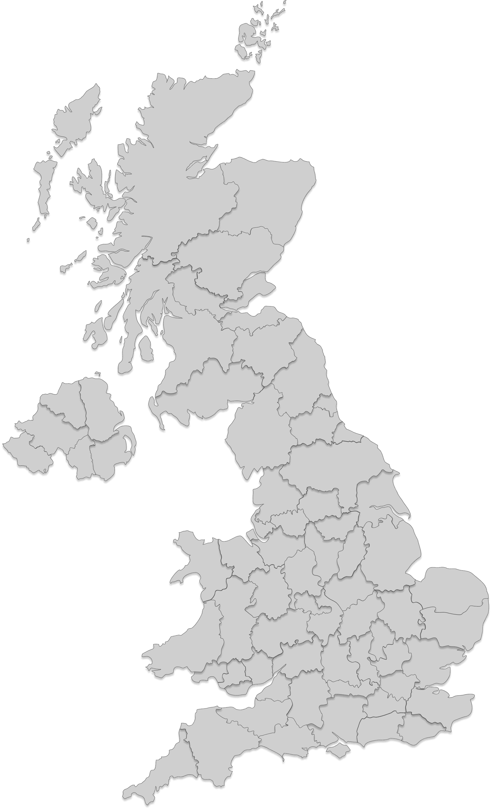 Map of the UK