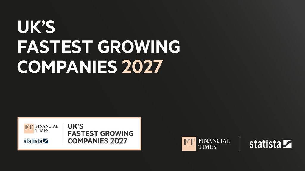 Financial Times' "uk's Fastest Growing Companies 2027'